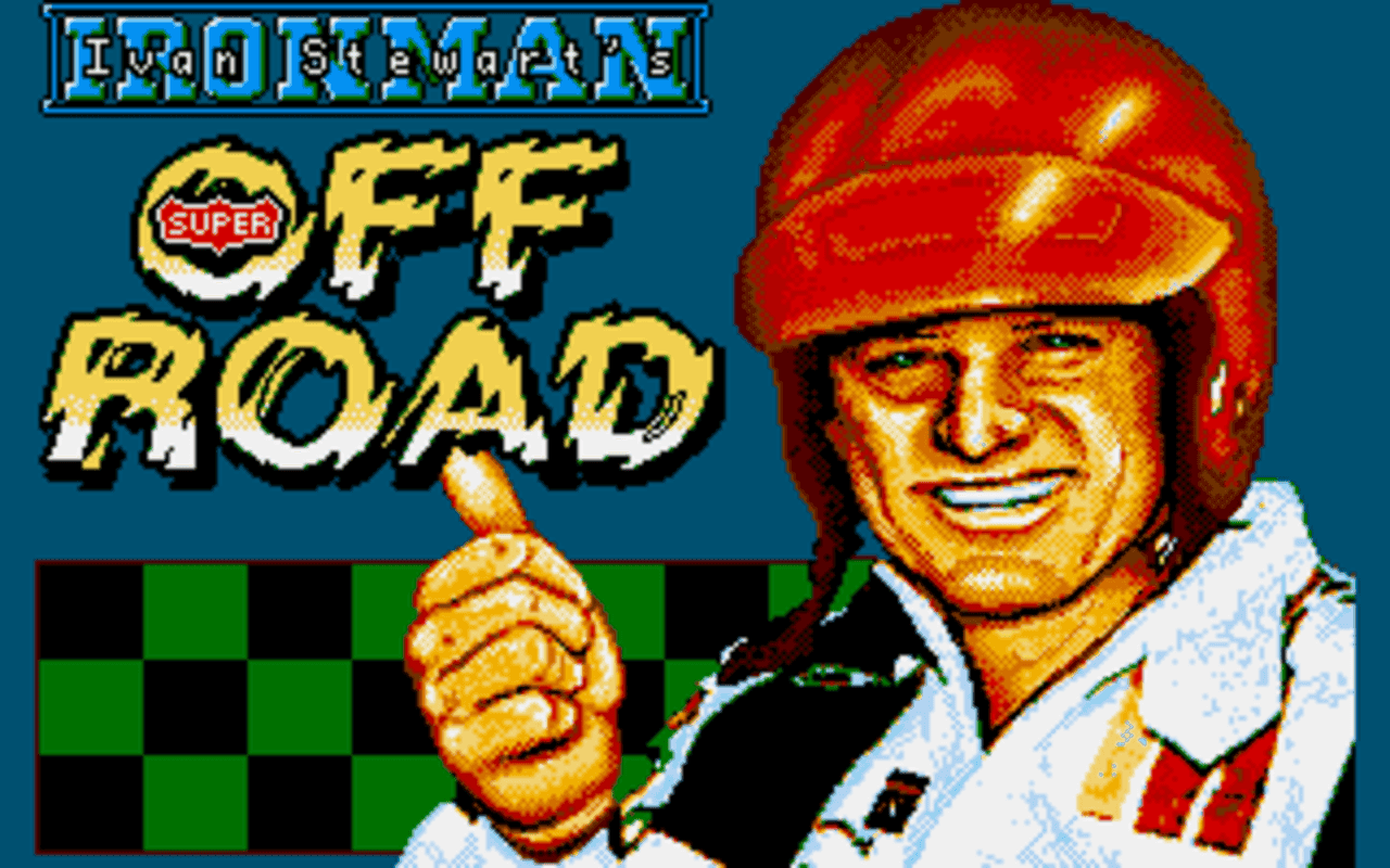 Gameplay screen of Ivan 'Ironman' Stewart's Super Off Road (1/8) Gameplay screen of Ivan 'Ironman' Stewart's Super Off Road (1/8)
