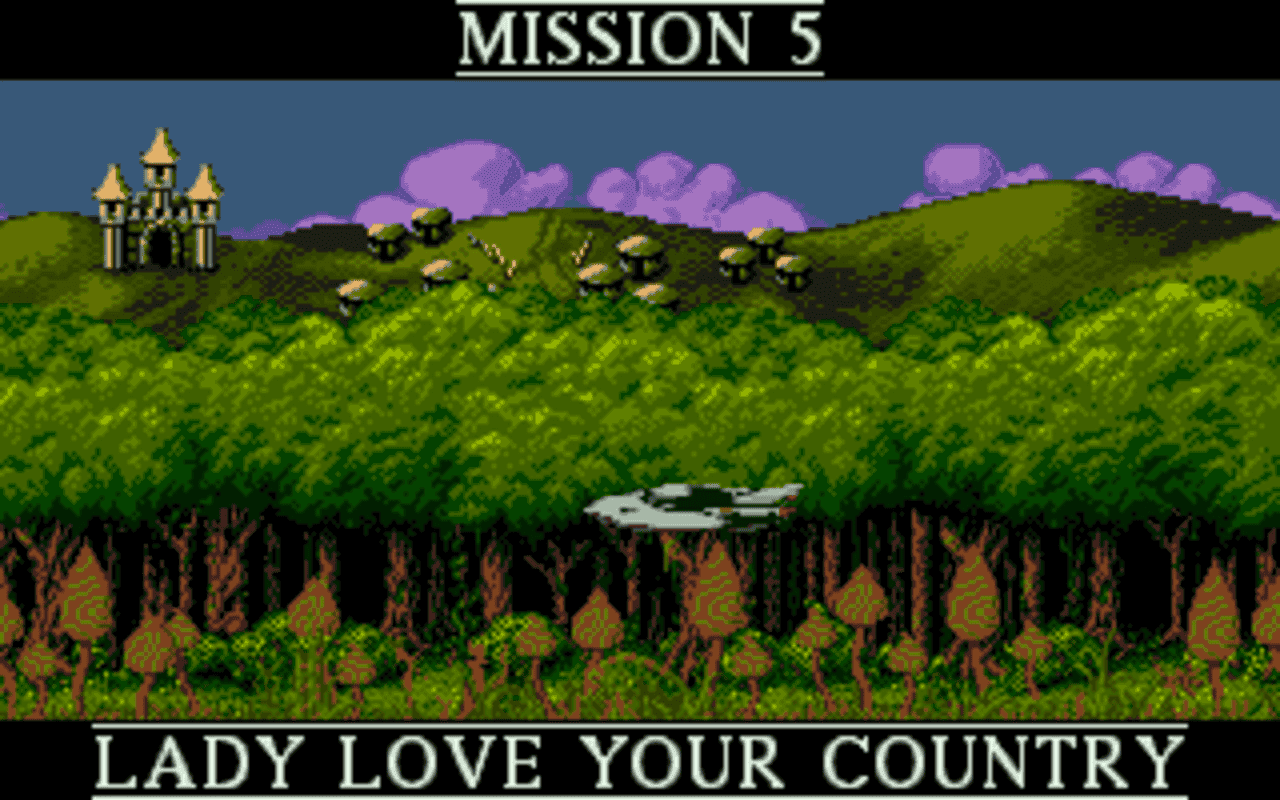 Gameplay screen of Cannon Fodder 2 (6/8) Gameplay screen of Cannon Fodder 2 (6/8)