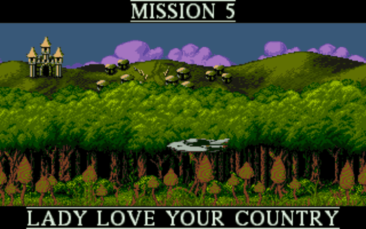 Gameplay screen of Cannon Fodder 2 (6/8) Gameplay screen of Cannon Fodder 2 (6/8)