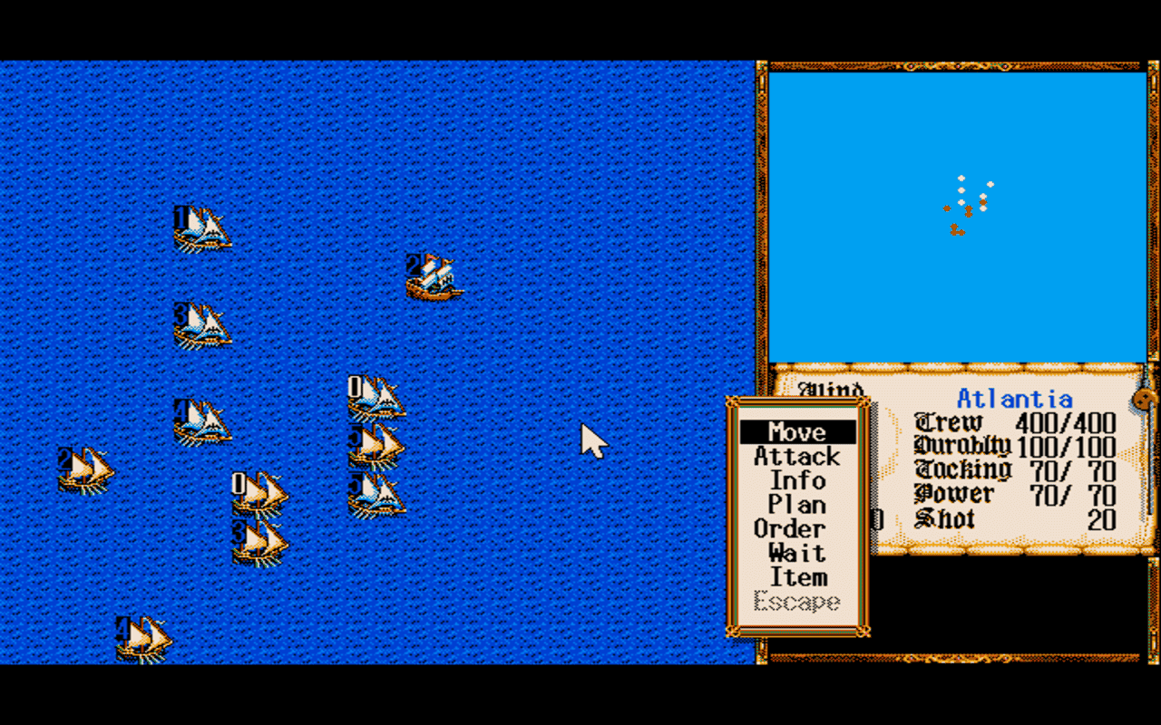 Gameplay screen of New Horizons (5/8) Gameplay screen of New Horizons (5/8)