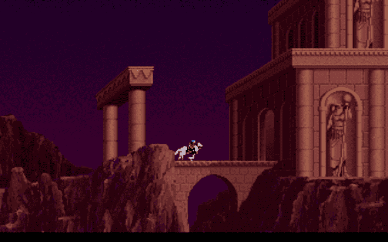 Gameplay screen of Prince of Persia 2: The Shadow & The Flame (8/8) Gameplay screen of Prince of Persia 2: The Shadow & The Flame (8/8)