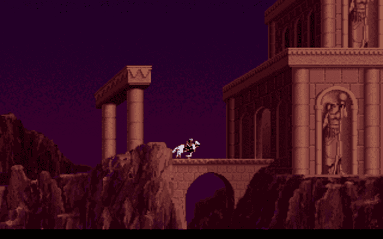Gameplay screen of Prince of Persia 2: The Shadow & The Flame (8/8) Gameplay screen of Prince of Persia 2: The Shadow & The Flame (8/8)