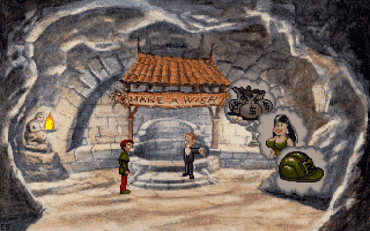 Gameplay screen of Curse of Enchantia (4/8) Gameplay screen of Curse of Enchantia (4/8)