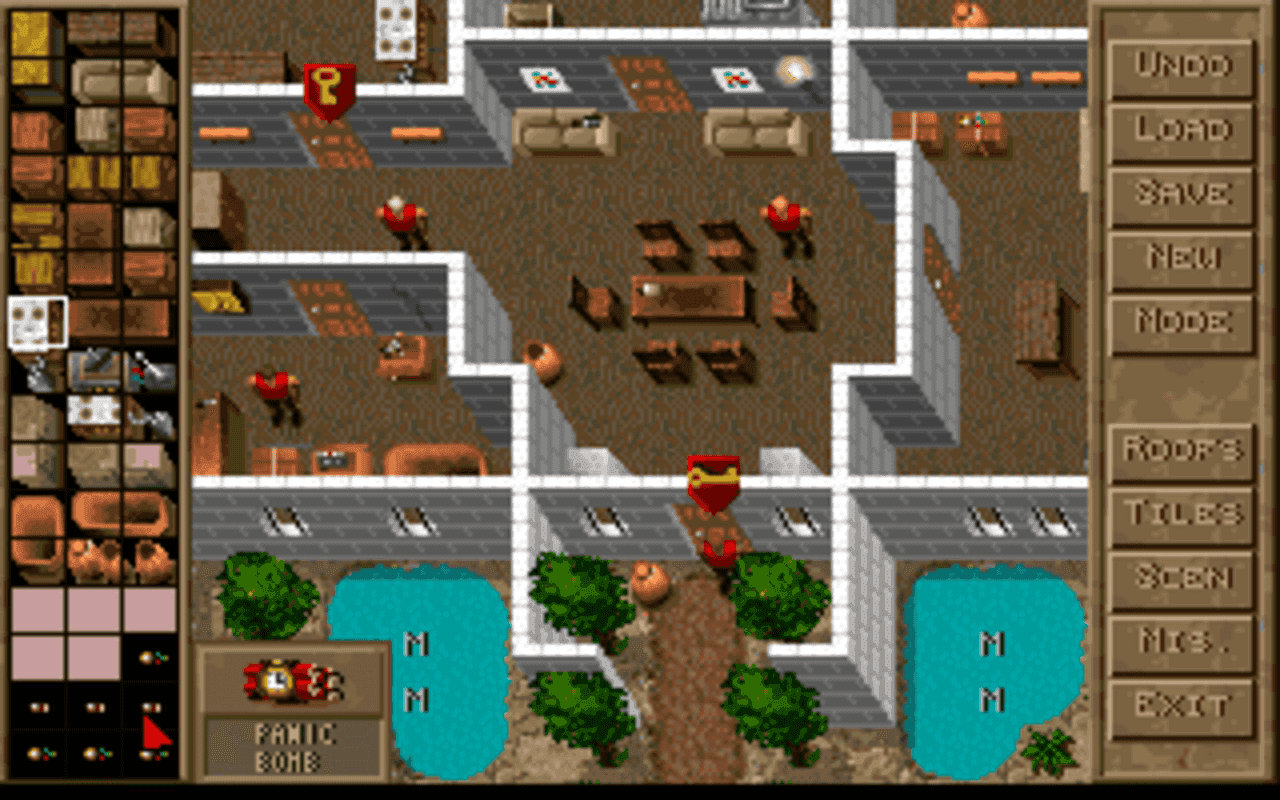 Gameplay screen of Jagged Alliance: Deadly Games (7/8) Gameplay screen of Jagged Alliance: Deadly Games (7/8)