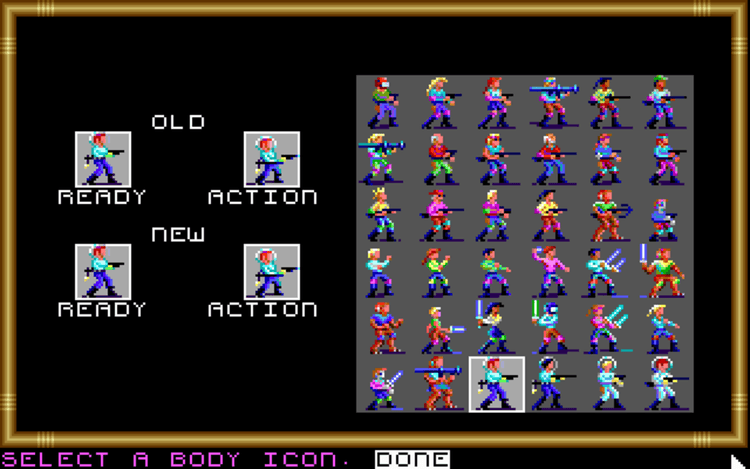 Gameplay screen of Buck Rogers: Countdown to Doomsday (4/8) Gameplay screen of Buck Rogers: Countdown to Doomsday (4/8)