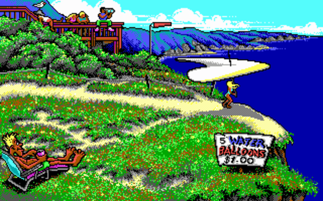 Gameplay screen of California Games II (2/8) Gameplay screen of California Games II (2/8)
