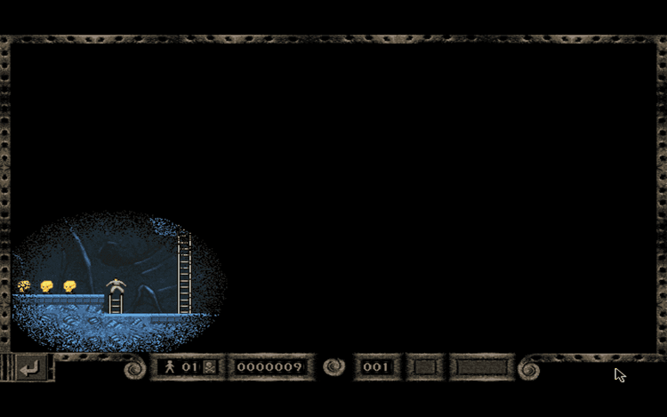 Gameplay screen of Lode Runner: The Legend Returns (6/8) Gameplay screen of Lode Runner: The Legend Returns (6/8)