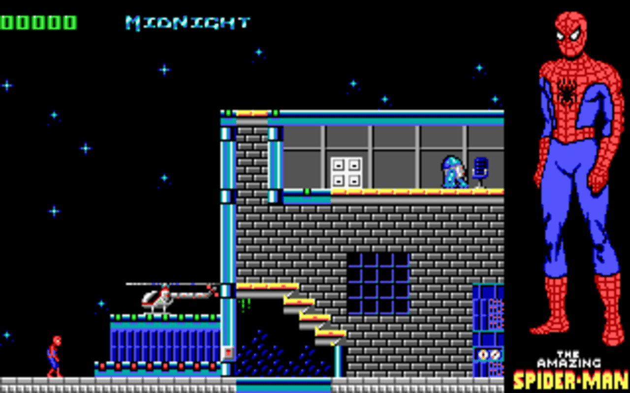 Gameplay screen of The Amazing Spider-Man (1/8) Gameplay screen of The Amazing Spider-Man (1/8)