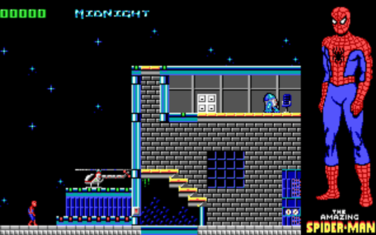 Gameplay screen of The Amazing Spider-Man (1/8) Gameplay screen of The Amazing Spider-Man (1/8)