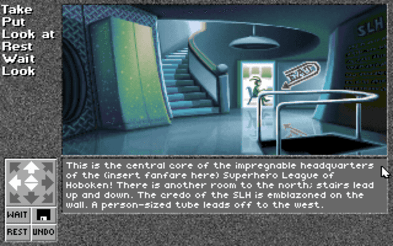 Gameplay screen of Superhero League of Hoboken (2/8) Gameplay screen of Superhero League of Hoboken (2/8)