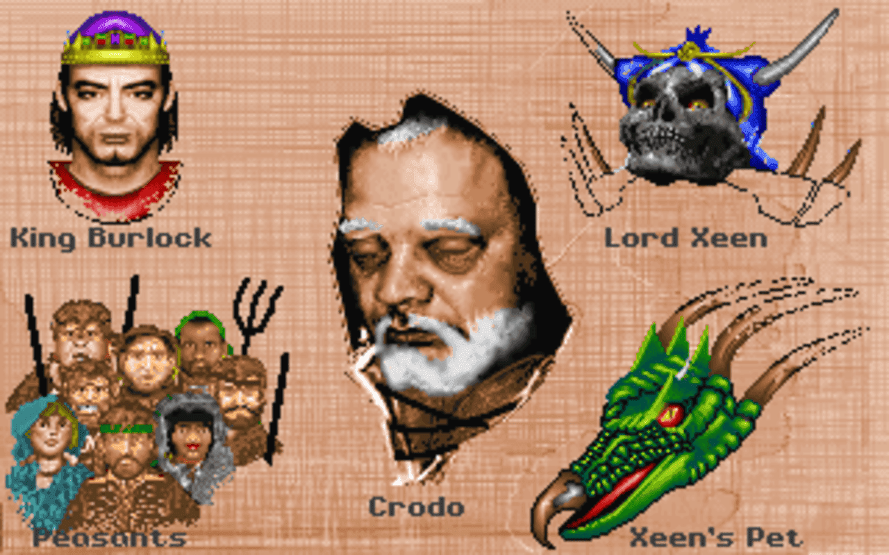 Gameplay screen of Might and Magic: Clouds of Xeen (2/8) Gameplay screen of Might and Magic: Clouds of Xeen (2/8)