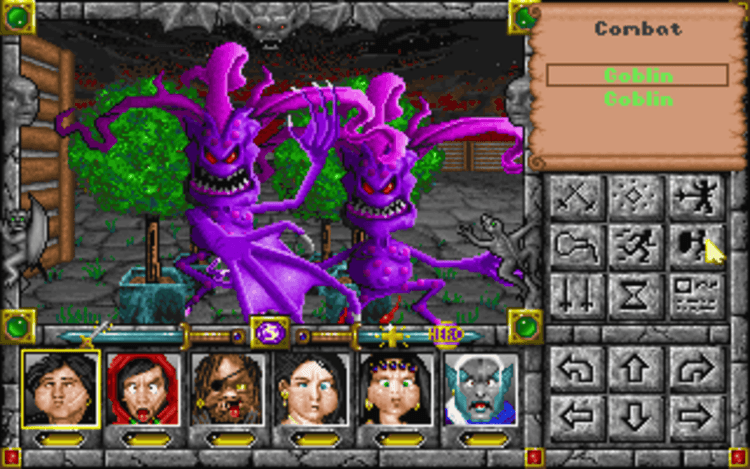 Gameplay screen of Might and Magic: Darkside of Xeen (2/8) Gameplay screen of Might and Magic: Darkside of Xeen (2/8)