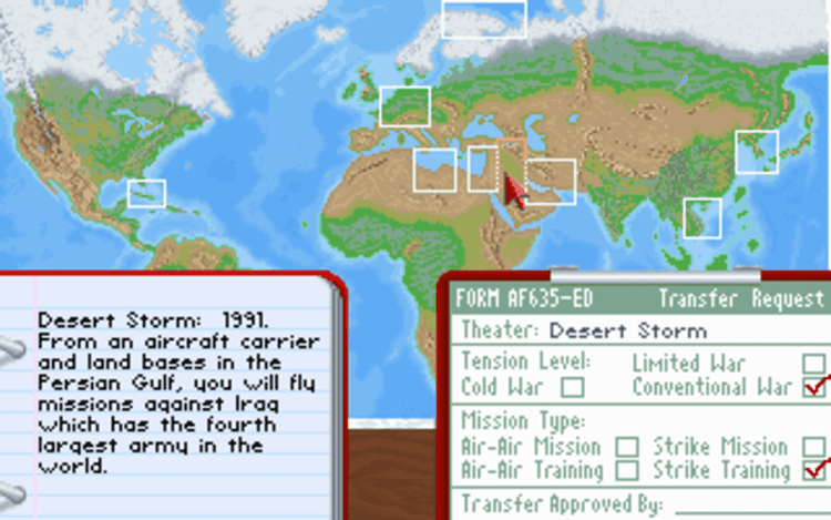 Gameplay screen of F-117A Nighthawk Stealth Fighter 2.0 (2/8) Gameplay screen of F-117A Nighthawk Stealth Fighter 2.0 (2/8)