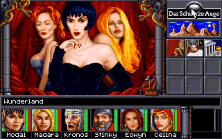 Gameplay screen of Realms of Arkania: Star Trail (4/8) Gameplay screen of Realms of Arkania: Star Trail (4/8)