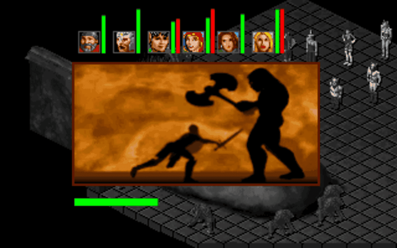 Gameplay screen of Realms of Arkania III: Shadows over Riva (8/8) Gameplay screen of Realms of Arkania III: Shadows over Riva (8/8)