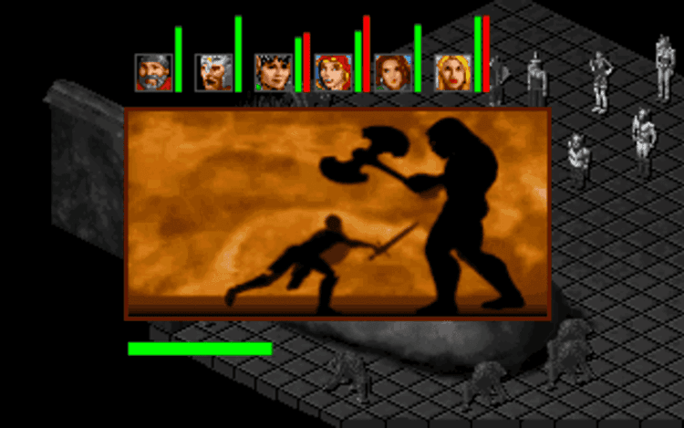 Gameplay screen of Realms of Arkania III: Shadows over Riva (8/8) Gameplay screen of Realms of Arkania III: Shadows over Riva (8/8)