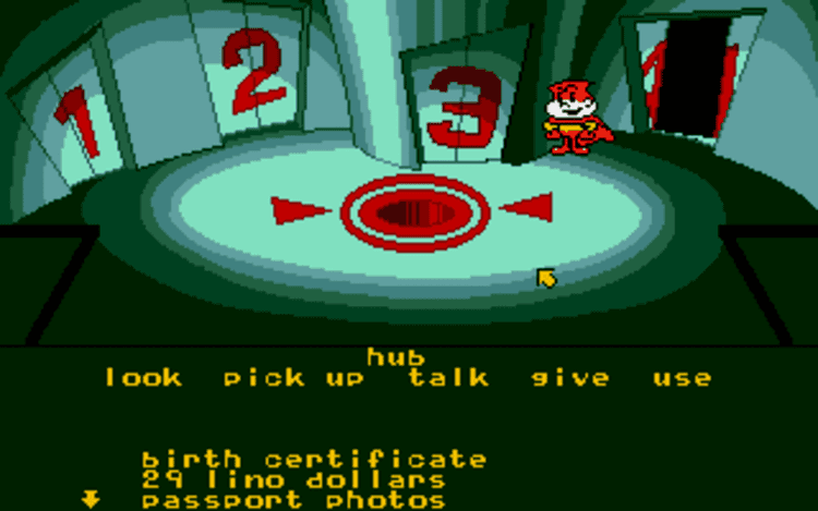 Gameplay screen of Cosmic Spacehead (5/8) Gameplay screen of Cosmic Spacehead (5/8)