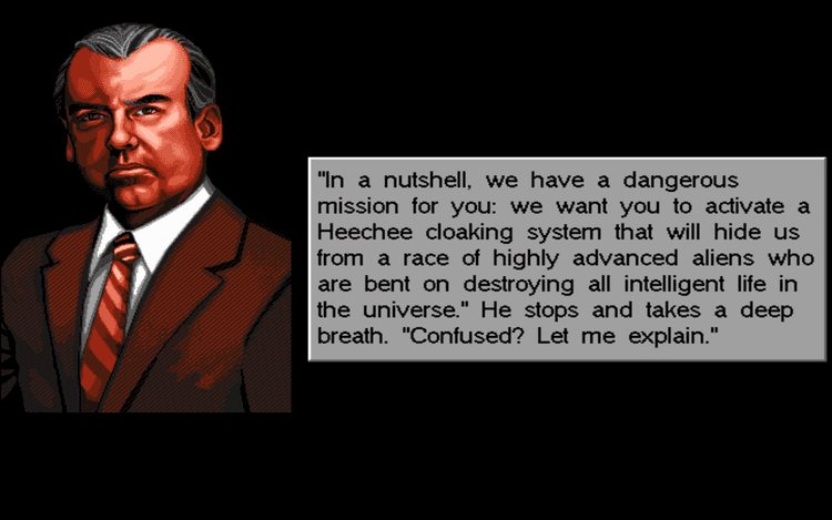 Gameplay screen of Frederik Pohl's Gateway (2/8) Gameplay screen of Frederik Pohl's Gateway (2/8)