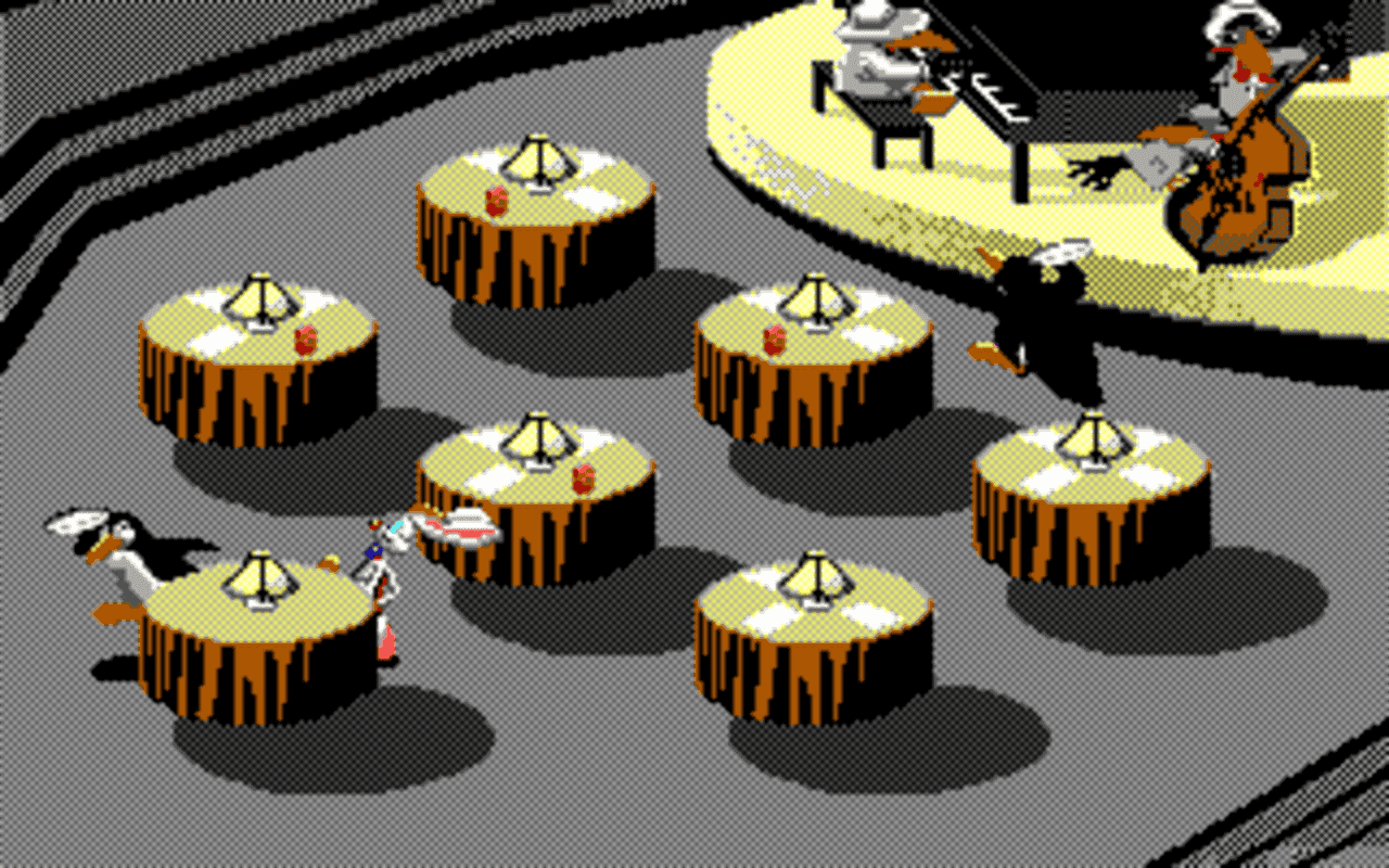 Gameplay screen of Who Framed Roger Rabbit (4/8) Gameplay screen of Who Framed Roger Rabbit (4/8)