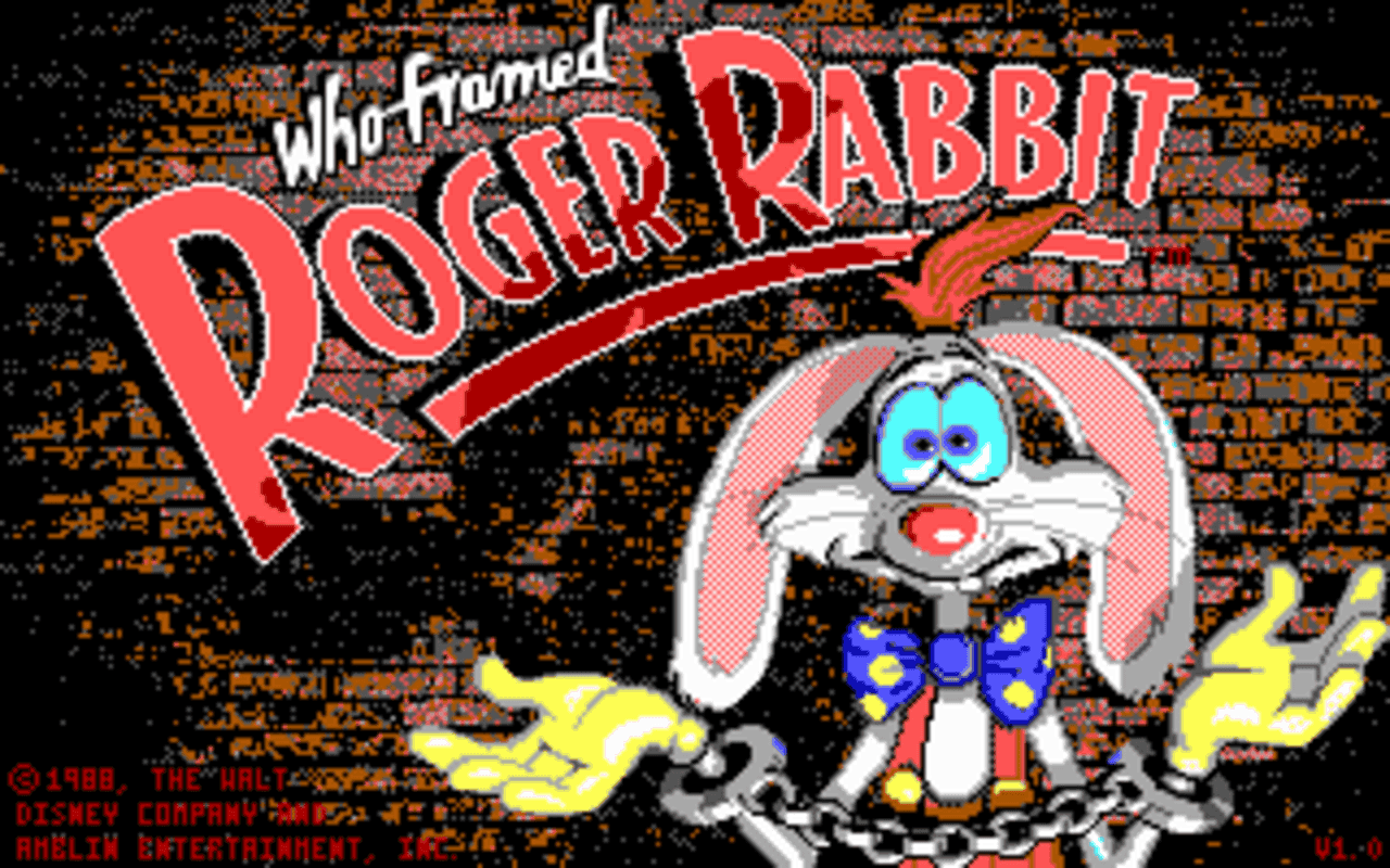 Gameplay screen of Who Framed Roger Rabbit (8/8) Gameplay screen of Who Framed Roger Rabbit (8/8)