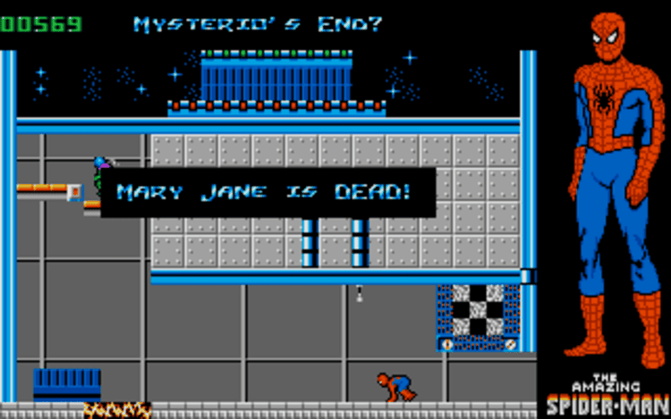 Gameplay screen of The Amazing Spider-Man (6/8) Gameplay screen of The Amazing Spider-Man (6/8)