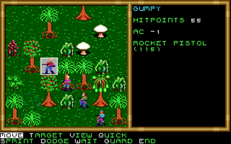 Gameplay screen of Buck Rogers: Countdown to Doomsday (8/8) Gameplay screen of Buck Rogers: Countdown to Doomsday (8/8)
