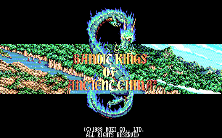 Gameplay screen of Bandit Kings of Ancient China (1/8) Gameplay screen of Bandit Kings of Ancient China (1/8)