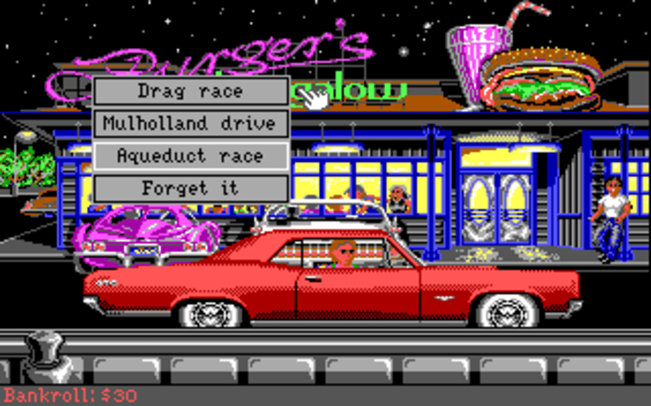 Gameplay screen of Street Rod 2: The Next Generation (4/8) Gameplay screen of Street Rod 2: The Next Generation (4/8)