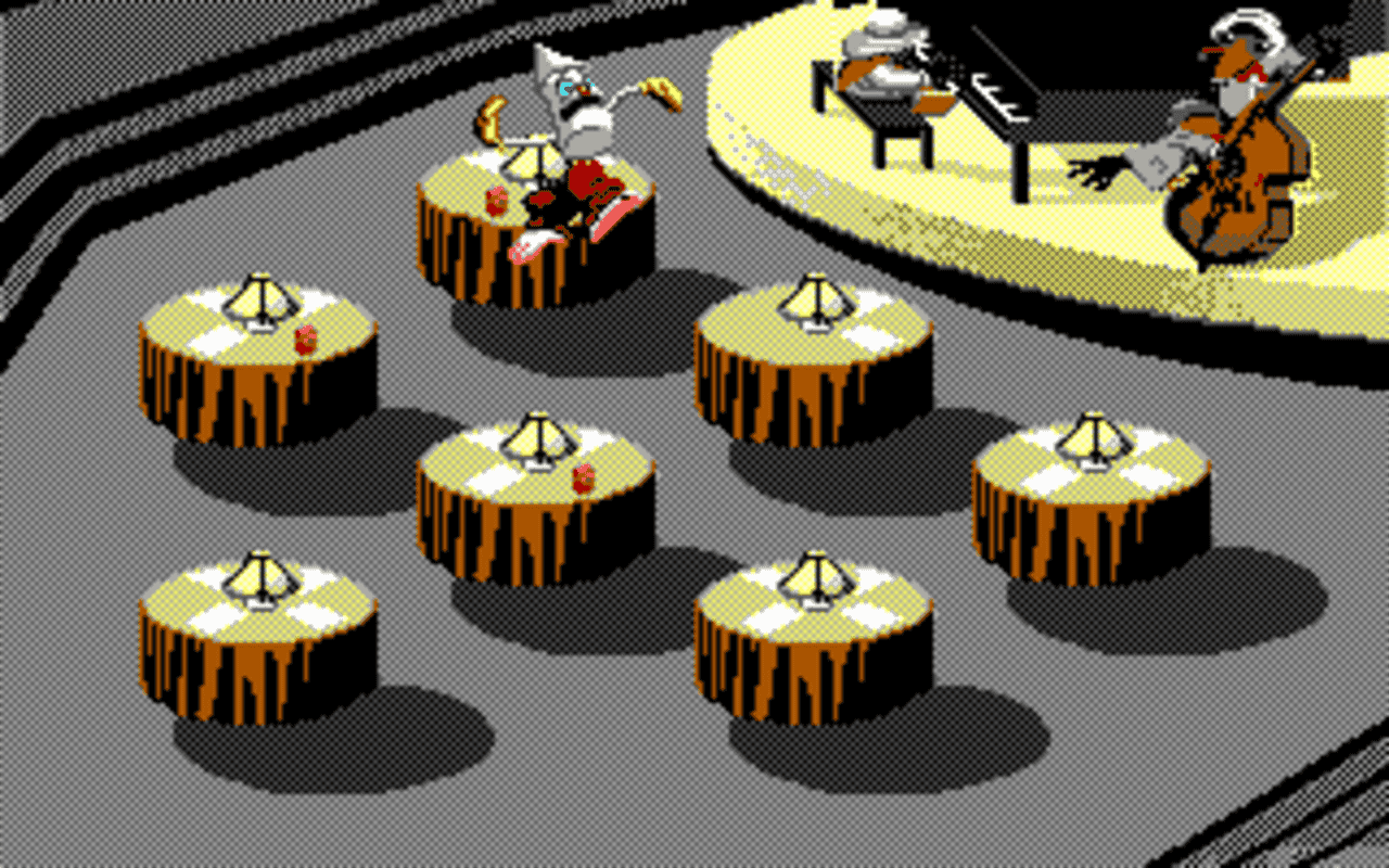 Gameplay screen of Who Framed Roger Rabbit (5/8) Gameplay screen of Who Framed Roger Rabbit (5/8)