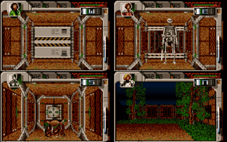 Gameplay screen of Hired Guns (5/8) Gameplay screen of Hired Guns (5/8)