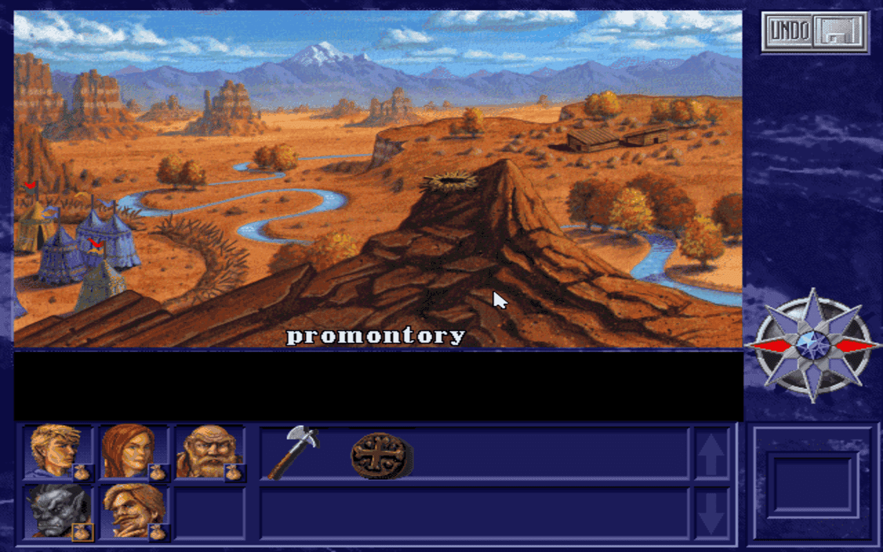 Gameplay screen of Shannara (7/8) Gameplay screen of Shannara (7/8)