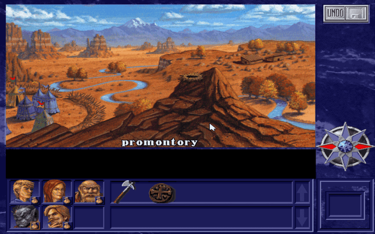 Gameplay screen of Shannara (7/8) Gameplay screen of Shannara (7/8)