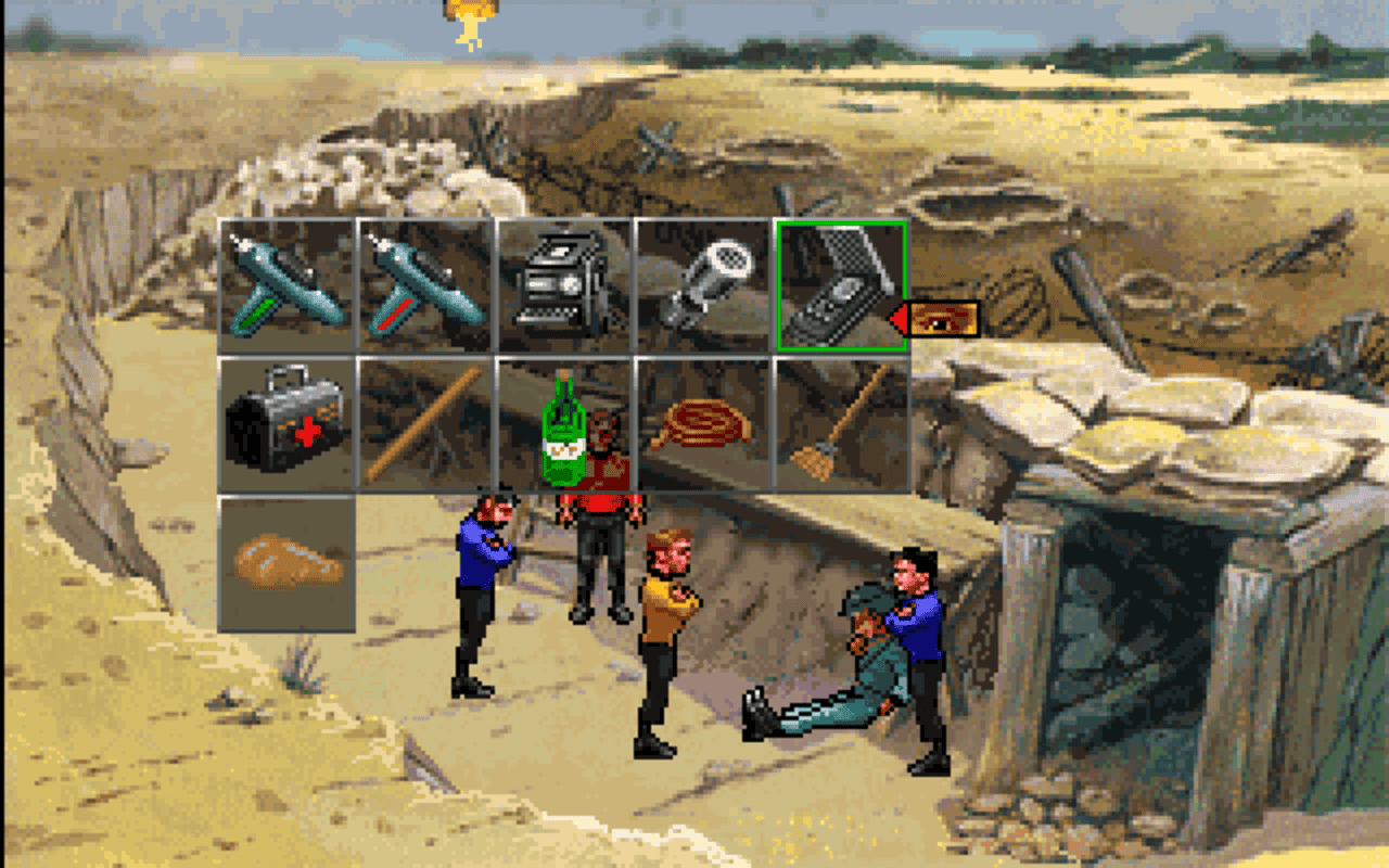 Gameplay screen of Star Trek: Judgment Rites (4/8) Gameplay screen of Star Trek: Judgment Rites (4/8)