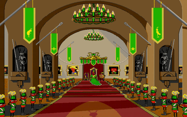 Gameplay screen of Battle Bugs (7/8) Gameplay screen of Battle Bugs (7/8)