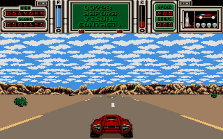 Gameplay screen of Fire & Forget II (1/8) Gameplay screen of Fire & Forget II (1/8)