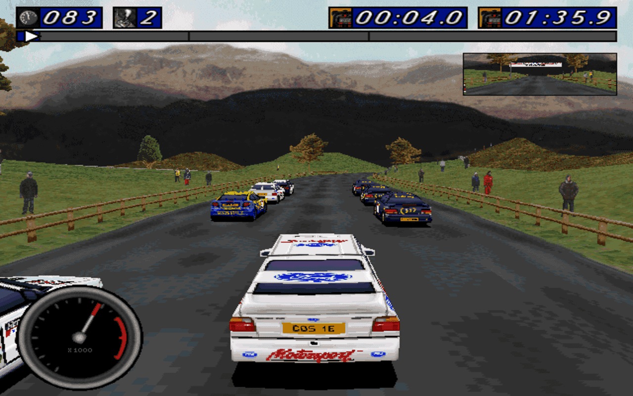 Gameplay screen of Rally Championship: International Off-Road Racing (5/8) Gameplay screen of Rally Championship: International Off-Road Racing (5/8)