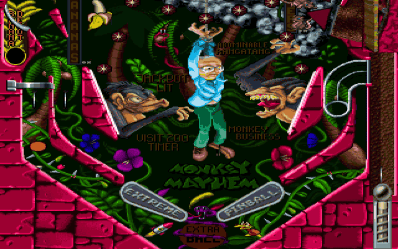 Gameplay screen of Extreme Pinball (4/8) Gameplay screen of Extreme Pinball (4/8)