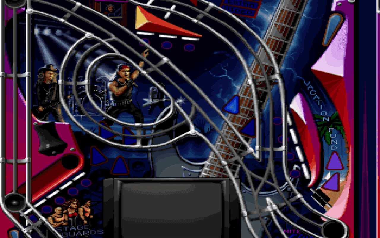 Gameplay screen of Extreme Pinball (1/8) Gameplay screen of Extreme Pinball (1/8)
