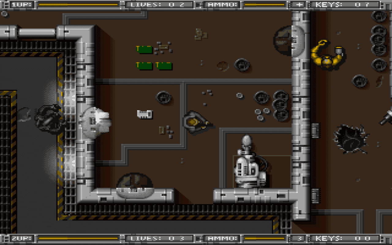 Gameplay screen of Alien Breed: Tower Assault (2/8) Gameplay screen of Alien Breed: Tower Assault (2/8)
