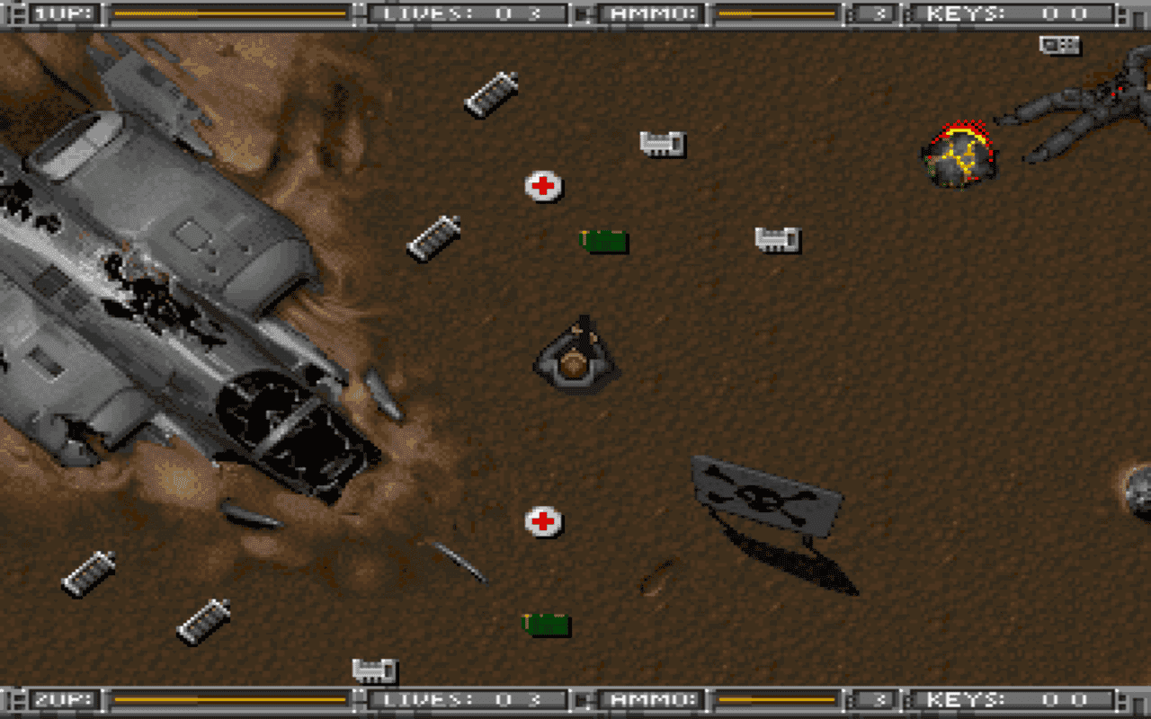 Gameplay screen of Alien Breed: Tower Assault (8/8) Gameplay screen of Alien Breed: Tower Assault (8/8)