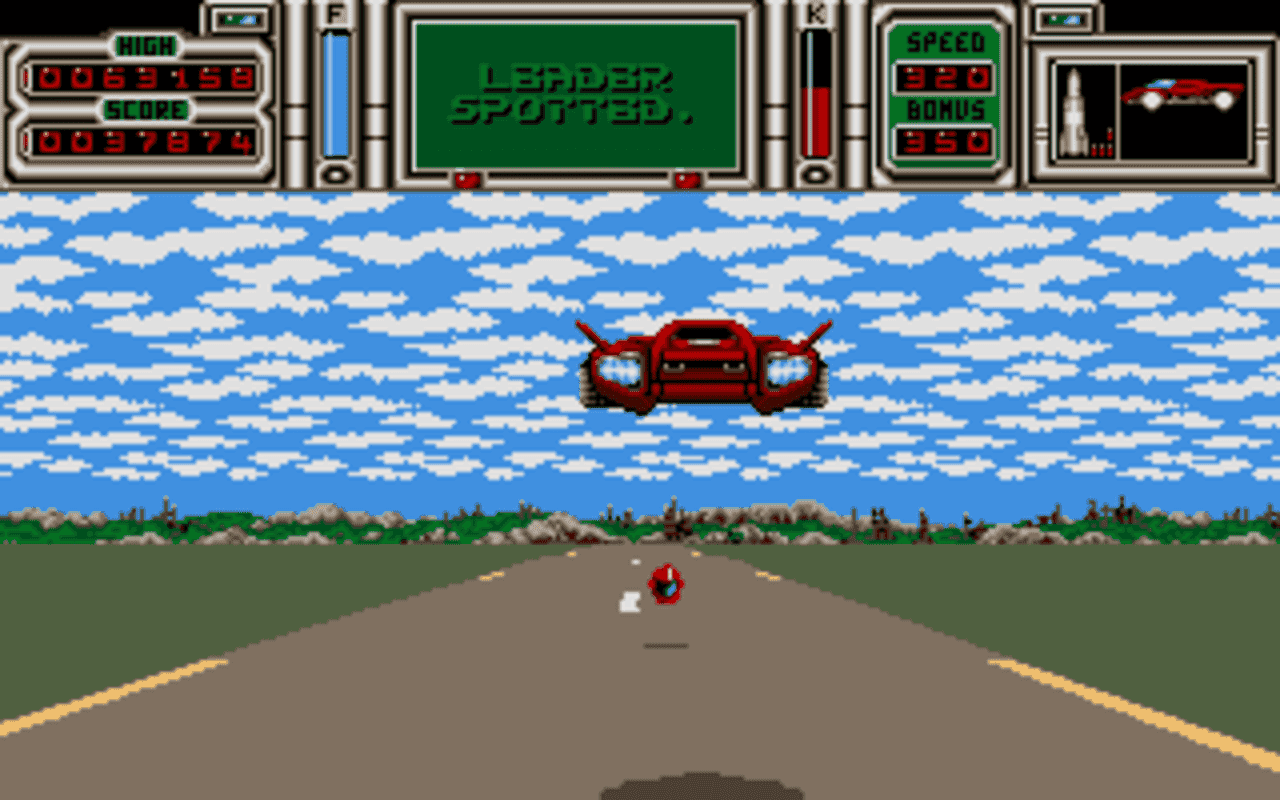 Gameplay screen of Fire & Forget II (6/8) Gameplay screen of Fire & Forget II (6/8)