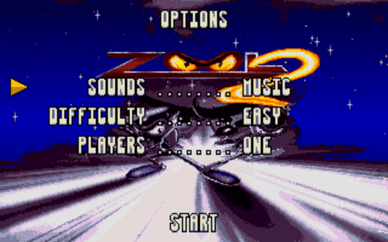 Gameplay screen of Zool 2 (2/8) Gameplay screen of Zool 2 (2/8)