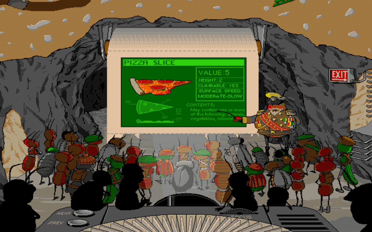 Gameplay screen of Battle Bugs (5/8) Gameplay screen of Battle Bugs (5/8)