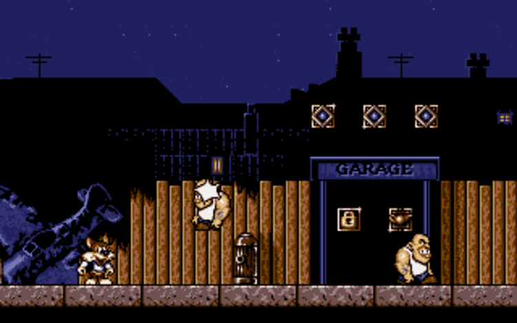 Gameplay screen of Titus the Fox: To Marrakech and Back (4/8) Gameplay screen of Titus the Fox: To Marrakech and Back (4/8)