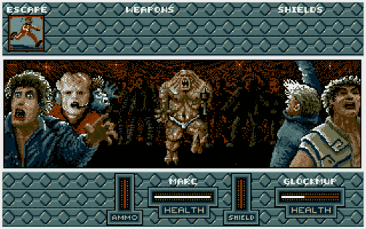 Gameplay screen of B.A.T. (1/8) Gameplay screen of B.A.T. (1/8)