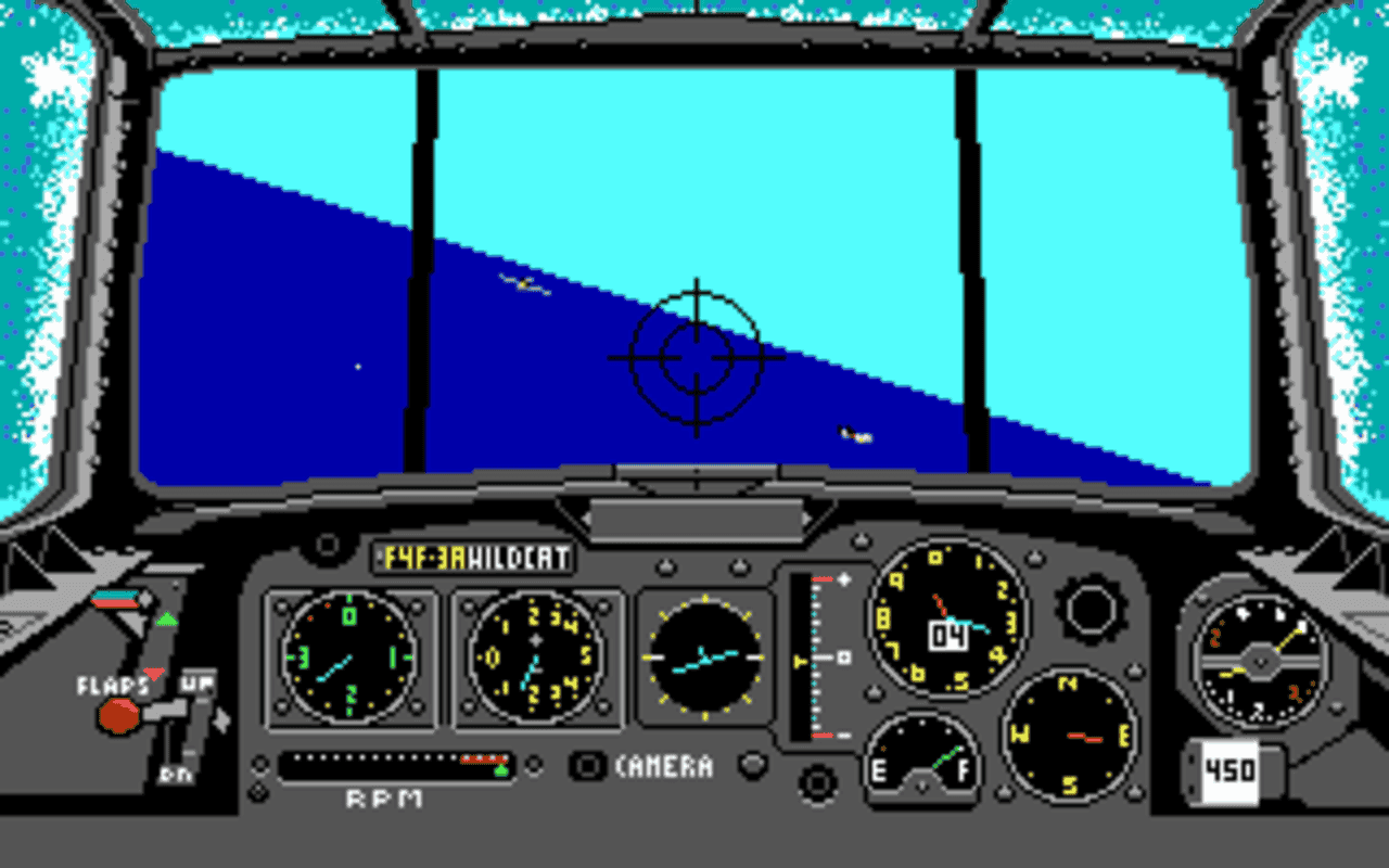 Gameplay screen of Battlehawks 1942 (5/8) Gameplay screen of Battlehawks 1942 (5/8)