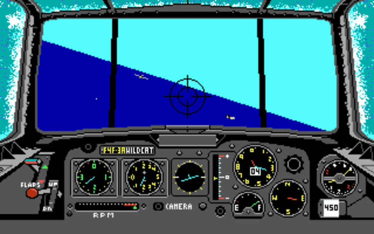 Gameplay screen of Battlehawks 1942 (5/8) Gameplay screen of Battlehawks 1942 (5/8)