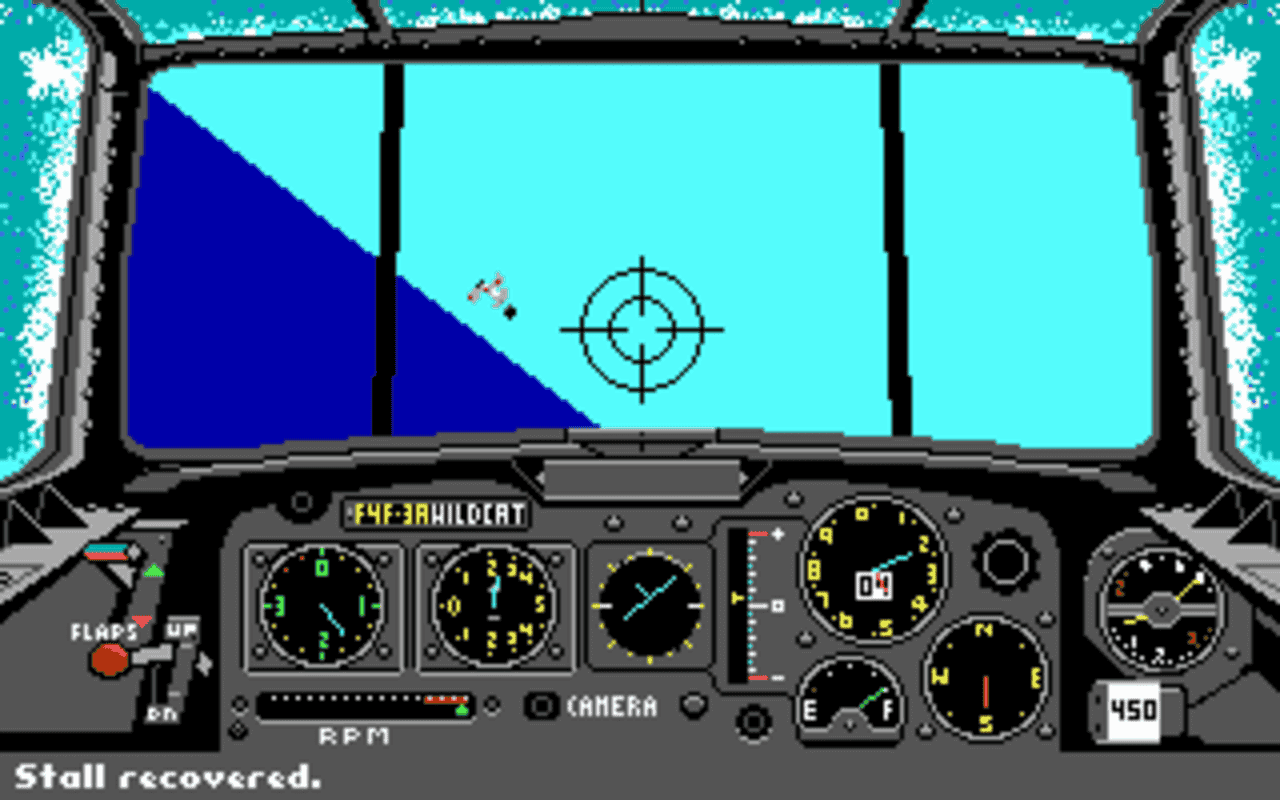 Gameplay screen of Battlehawks 1942 (6/8) Gameplay screen of Battlehawks 1942 (6/8)