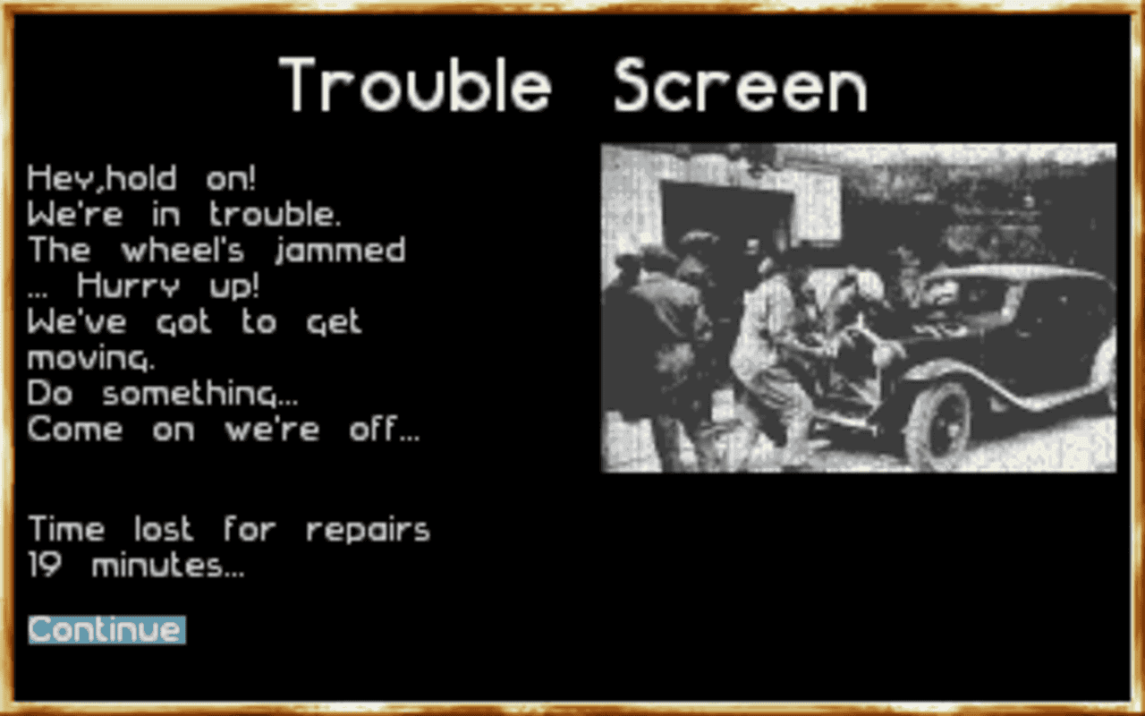 Gameplay screen of 1000 Miglia (5/8) Gameplay screen of 1000 Miglia (5/8)