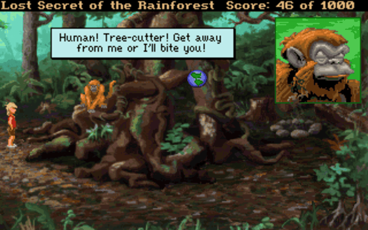 Gameplay screen of Lost Secret of the Rainforest (4/8) Gameplay screen of Lost Secret of the Rainforest (4/8)